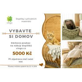 Dárkový poukaz na 5000 Kč