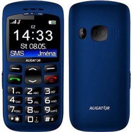 Aligator A670 Senior Blue + Stolní nabíječka