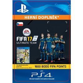 1600 FIFA 17 Points Pack - PS4 CZ Digital