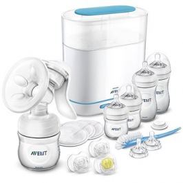 Philips AVENT Sada man.ods.+ sterilizátor parní elektrický 3 v 1
