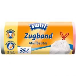 SWIRL Zatahovací pytle na odpad 35 l, 15 ks