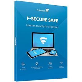 F-Secure SAFE DR pro 5 zařízení na 2 roky + Data Recovery pro 1 zařízení na 2 roky (elektronická lic