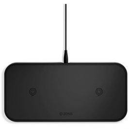 Zens Dual Aluminium Wireless Charger 10W