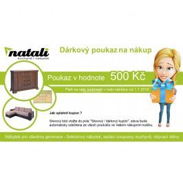 Nábytek Natali Dárkový poukaz v hodnotě 500 Kč