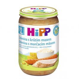 HIPP MENU BIO zelenina s krůtím masem 220g CZ6813