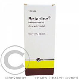 BETADINE LIQ CHIR 1X120ML