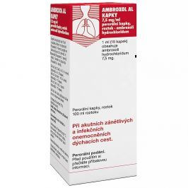 AMBROXOL AL KAPKY 1X100ML/750MG Kapky, roztok