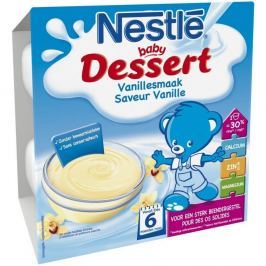 NESTLÉ Dezert přesnídávka Vanilka 4x100 g
