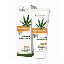 Cannaderm Cannadent ošetřující zubní pasta 75g