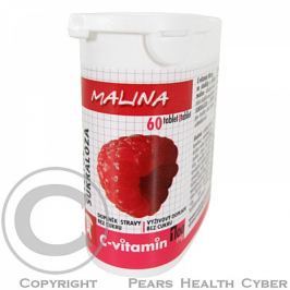 C-Vitamin 100mg - Malina se sukralózou tbl.60