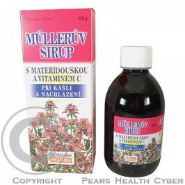 DR.MULLER Mullerův sirup mateřídouš + vitamin C320g