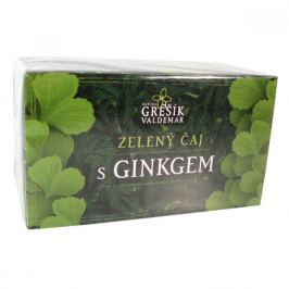 Grešík Zelený čaj s ginkgem n.s. 20x1.5 g přebal