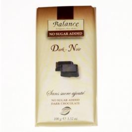 Balance hořká čokoláda bez přidaného cukru 100g