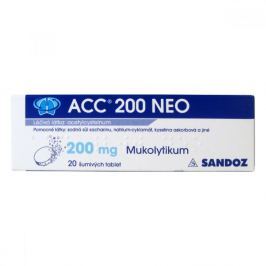 ACC 200 NEO 20X200MG Šumivé tablety