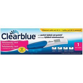 Těhotenský test Clearblue s digitálním indikátorem početí