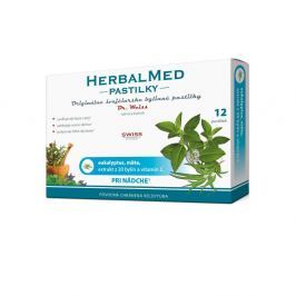 HERBALMED Dr.Weiss pastilky Eukalypt, máta, vitamín C 12 pastilek