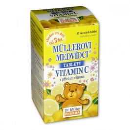 DR. MÜLLER Müllerovi medvídci s vitaminem C a příchutí citronu 45 tablet