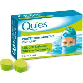 MARKDISTRI Quies silikonové chrániče sluchu MAXI 3 páry - plavání