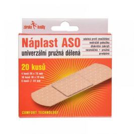 ASO Náplast univerzální dělená 20 kusů
