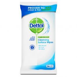Dettol ubrousky na povrchy 36ks