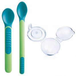 MAM lžičky Feeding Spoons & Cover 6+ měsíce