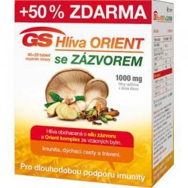 GS Hlíva Orient se zázvorem 40+20 tablet