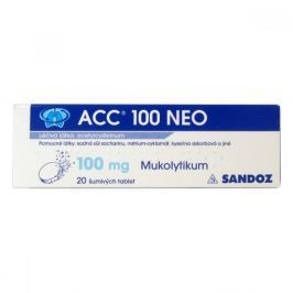 ACC 100 NEO 20X100MG Šumivé tablety