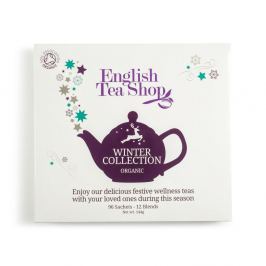 ENGLISH TEA SHOP vánoční čaj Bílá zimní kolekce BIO 96 nálevových sáčků