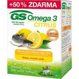 GS Omega 3 Citrus 100+50 kapslí