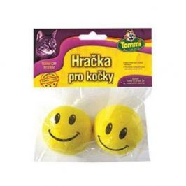 Hračka kočka Míček s obličejem 4,5cm Tommi 2ks