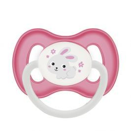 CANPOL BABIES Dudlík kaučukový třešinka BUNNY&COMPANY 0-6m růžový