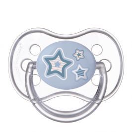 CANPOL BABIES Dudlík silikonový symetrický NEWBORN BABY 6-18m modrý