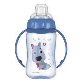 CANPOL BABIES Tréninkový hrníček s úchyty CUTE ANIMALS pejsek 320 ml