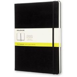 Moleskine: Zápisník tvrdý čistý černý XL