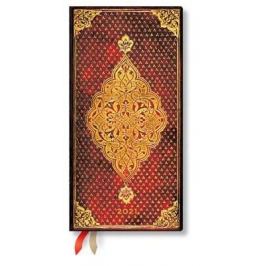 Paperblanks Diář - Golden Trefoil / slim