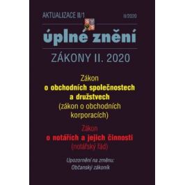 Aktualizace II/1 - Zákon o obchodních korporacích, Notářský řád