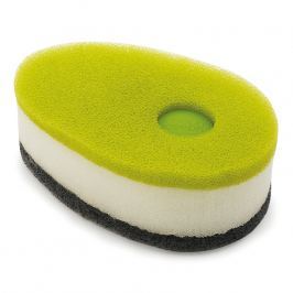 Joseph Joseph Sada houbiček s dávkovačem saponátu zelená Soapy-Sponge™