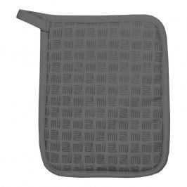 MÜkitchen Kuchyňská chňapka se silikonem MÜincotton® břidlicová