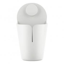 ZONE Nástěnný kbelík 26,5 cm PUCK white