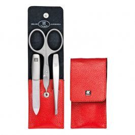 ZWILLING Manikúra 3dílná TWINOX® Dauphine červená