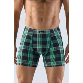 Boxerky s delší nohavičkou Gina 74096 - barva:GINDCMDMZ/modro - zelená, velikost:50/52