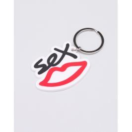 Sex Skateboards Key Ring White