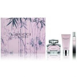 GUCCI Bamboo Dárková sada dámská parfémovaná voda 50 ml, tělové mléko Bamboo 50 ml a miniaturka Bamboo dámská parfémovaná voda 7,4 ml