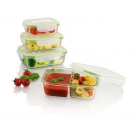 GOURMETmaxx skleněné dózy na potraviny, 8 dílná sada