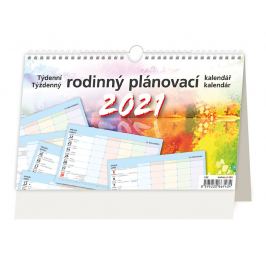 Stolní kalendář - Rodinný plánovací 2021